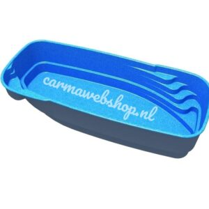 Polyester Zwembad Punta Cana Nier / Ovaal vormig 780x340x160