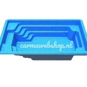 Polyester Zwembad La Palma lounge inlooptrap 520x360x150