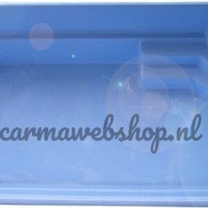 Polyester Zwembad Madrid Hoektrap met Lepel 610x370x150