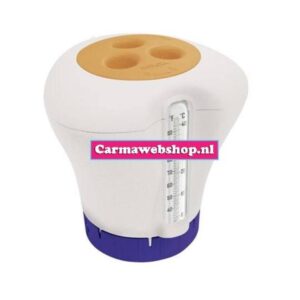 Drijvende vlotter met thermometer € 9,95